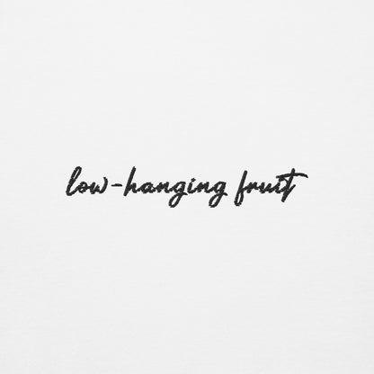 Low-Hanging Fruit - Premium Embroidered Sweatshirt