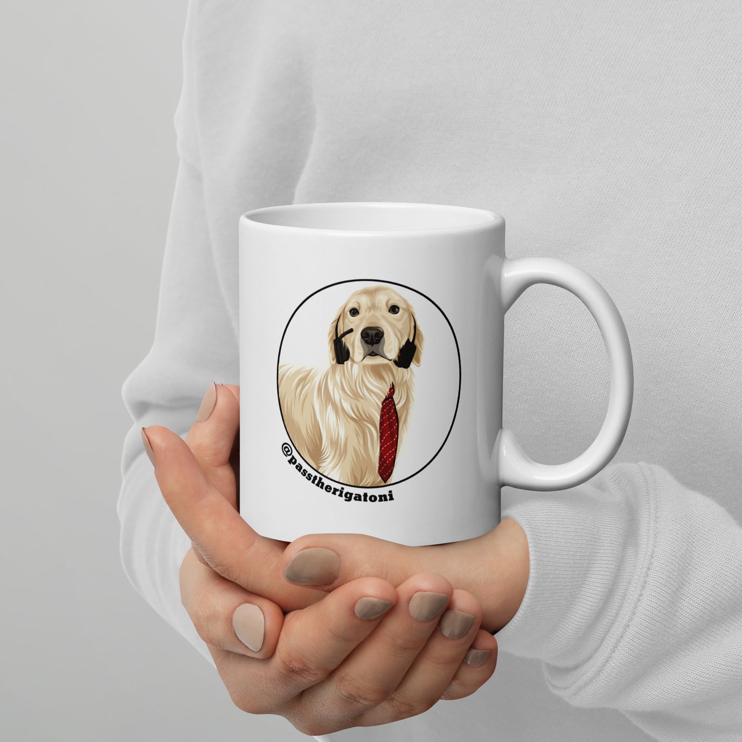 Rigatoni’s Intern - White Glossy Mug